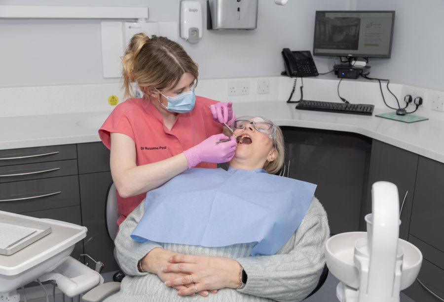 What does local anaesthetic with The Wand involve? image